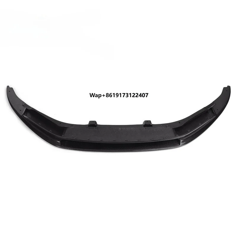 

High Quality Carbon Fiber Front Lip for 2016 2017 2018 R8 V Style Car Front Bumper Lip New Condition