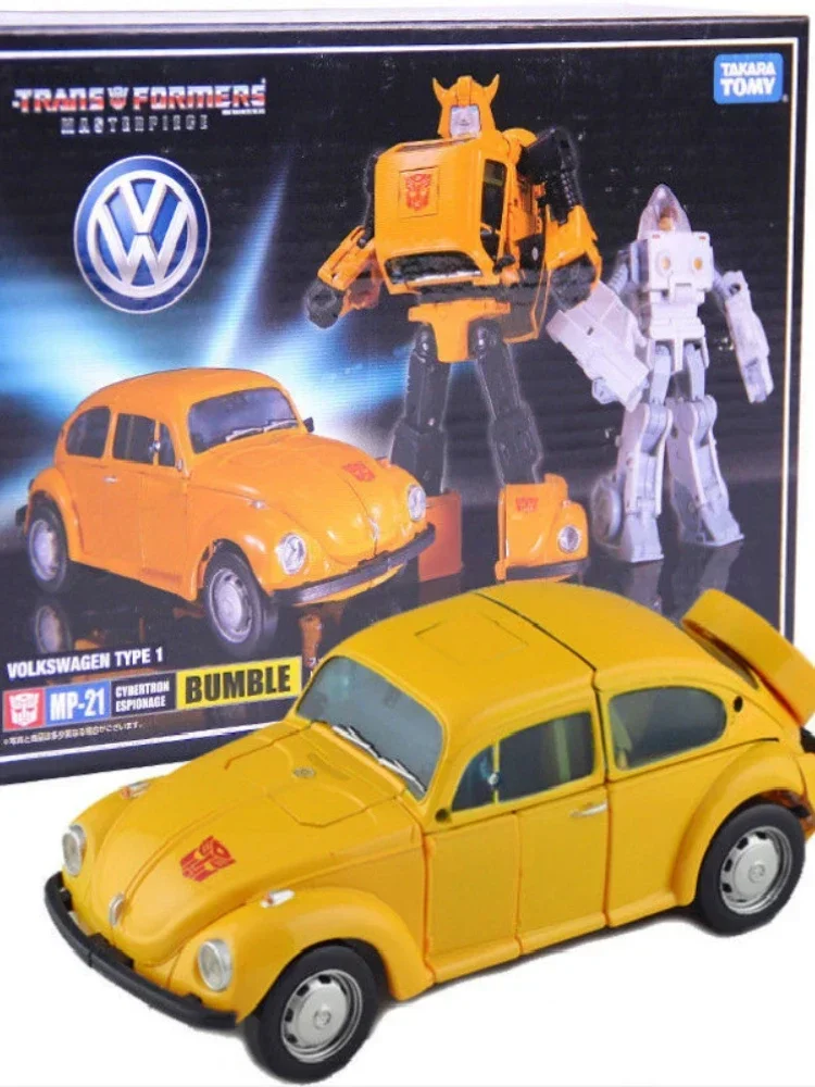 In Stock  Transforming toys KO MP21 MP-21 Yellow Bee Action Figure Toy Collection Gift