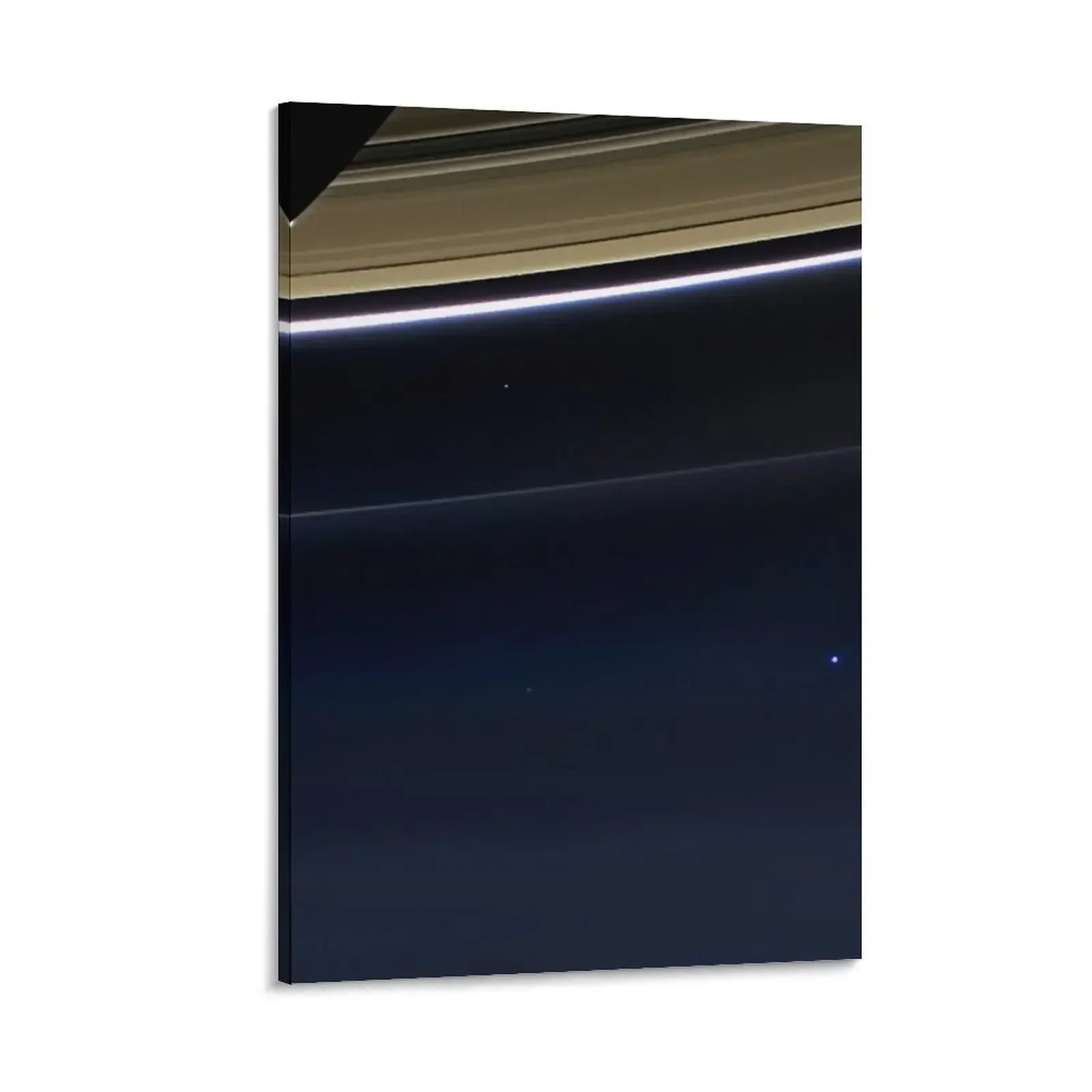 

Pale Blue Dot — Cassini  HQ-quality Canvas Painting poster anime interior paintings Posters on the wall Decoration wall