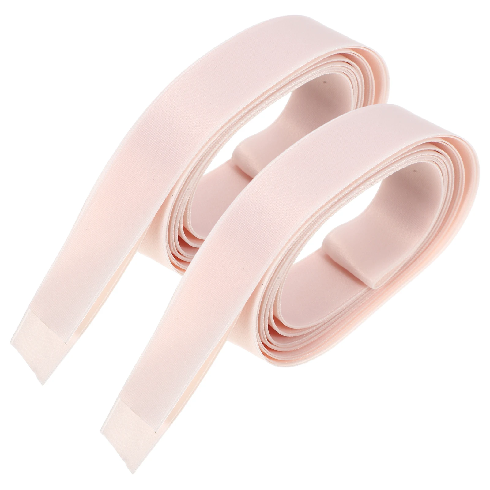 

2 Rolls 20mm Wide 25m Pink Ribbon for Pointe Shoes Ballet Dance Shoe Ribbons for Women Graceful Anti Wear Material