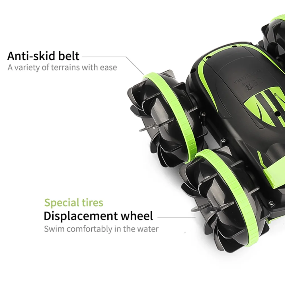 

B78B-RC Stunt Car 4WD Watch Gesture Sensor Control Deformable Transformable Car Auto-Demo Birthday Gift -Green