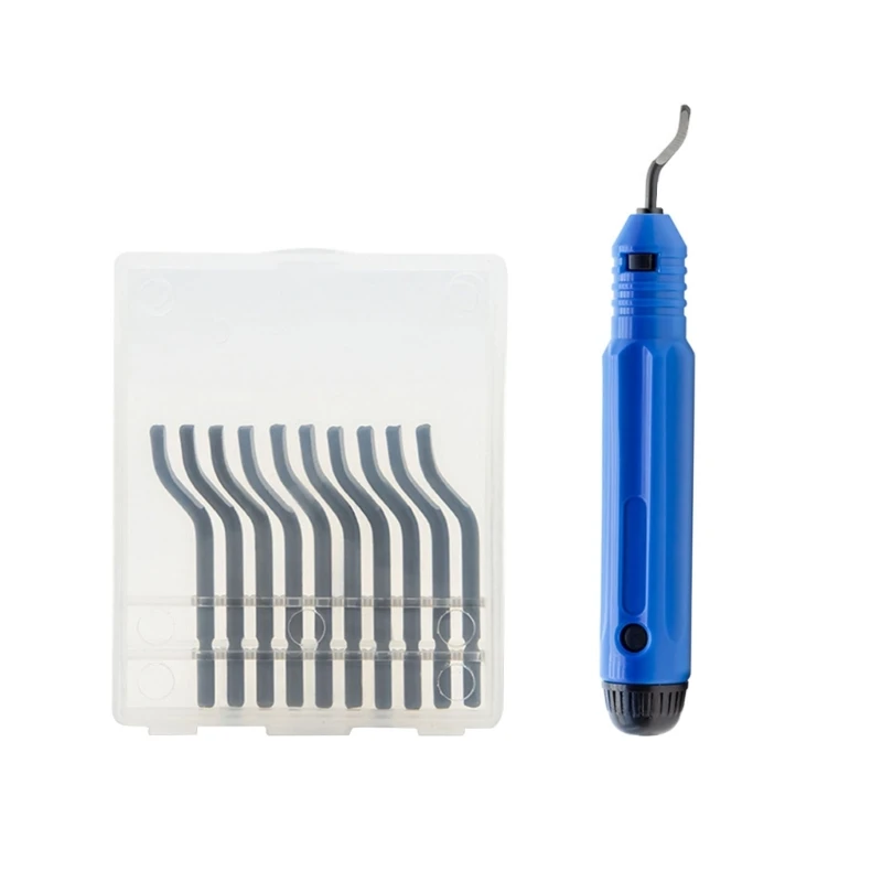 Deburring Tool Deburrer with Plastic Handle Deburring Tool 360 Degree Rotatable for Resin Pipe Plastic 3D Printer Dropshipping