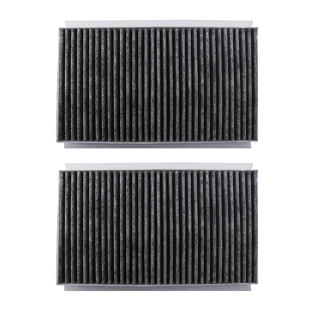 2pcs Car Cabin Air Filters 64319171858, 64316935823, 64 31 9 171 858 for BMW 525I 528I 530I 535XI 545I 550I 645CI 650I M5 M6