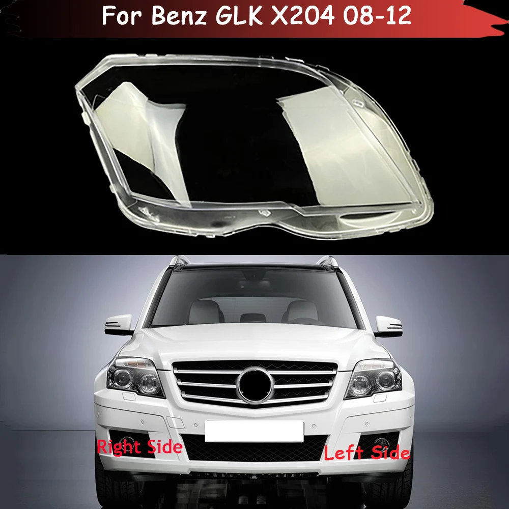 Car Headlight Cover For Benz GLK X204 GLK300 GLK350 2008 2009 2010 2011 2012 Auto Lampshade Lamp Shell Glass Lens Housing Case