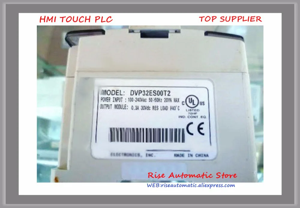 DVP32ES00T2 PLC 100-240VAC 16DI 16DO Transistor Output New Original