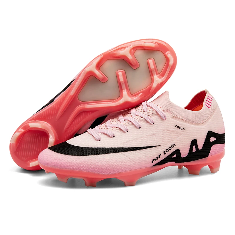 

New Men Football Field Boots Professional Original Match Sports Training Unisex Soccer Shoes Professional Studded Tenis Sneakers