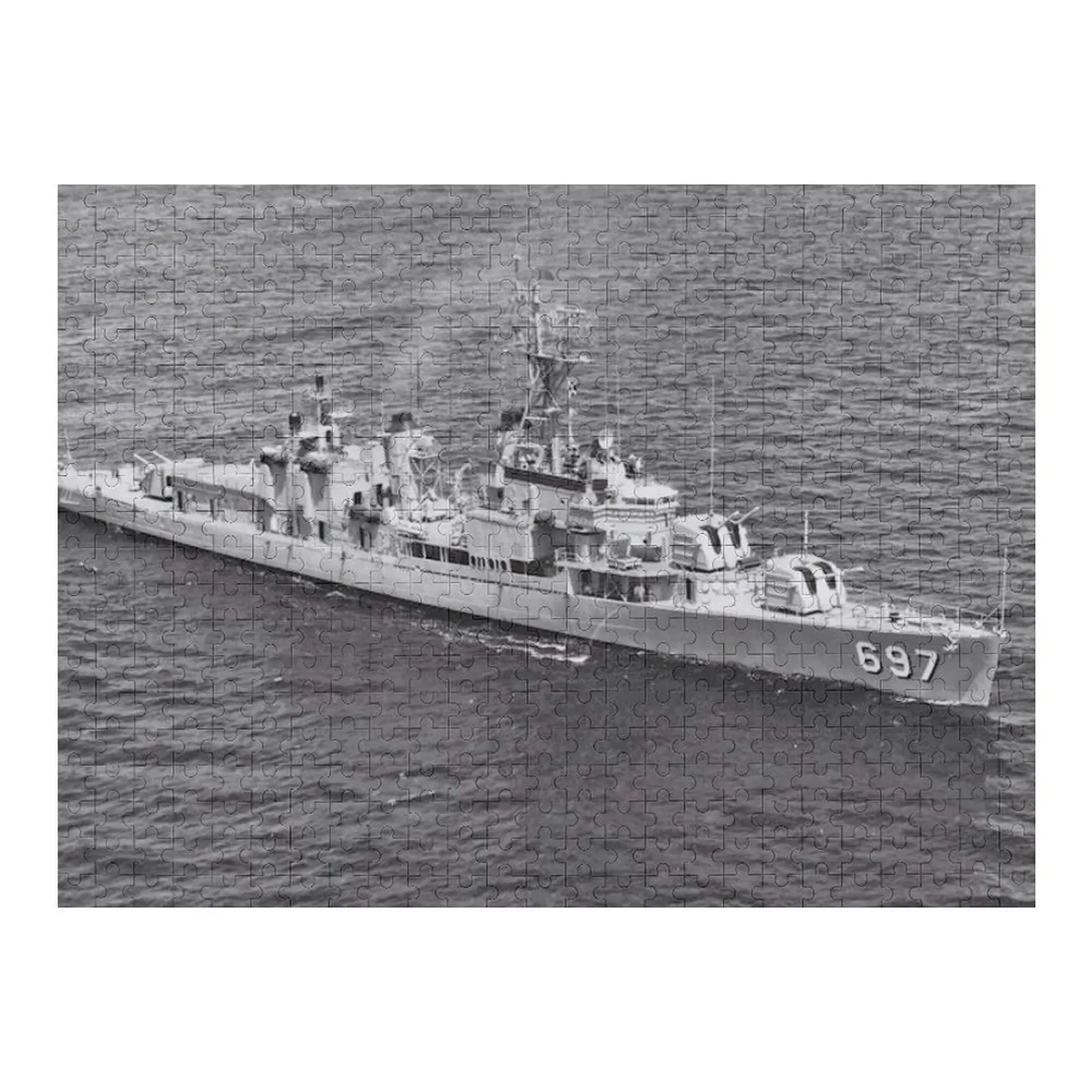 USS CHARLES S. SPERRY (DD-697) SHIP'S STORE ジグソーパズル パーソナライズされたベビーオブジェクト パーソナライズされたおもちゃ カスタム木製ネームパズル