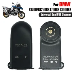 For BMW R1200GS S1000XR F850GS R1250GS/ADV LC F750GS 2023 Motorcycle Dual USB Charger Power Adapter For Hella DIN Plug Socket