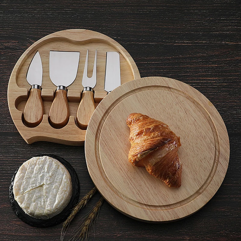 Käsemesser-Set aus Edelstahl, Käsescheibenschneider, Käsespreizmesser, Gabel für Küchen- und Wurfbretter, Zubehör