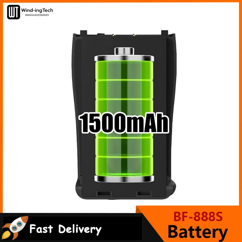 BF-888S Battery Type-C Charging BL-1 BF-777S Battery BF-C1 Compatible with H777 BF-666S 888Spro Radio Walkie Talkie Accessories