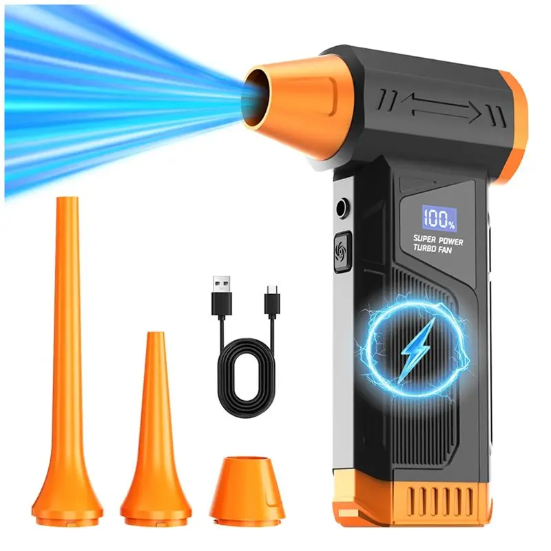 

A60zpowerful Turbo Air Blower Portable Blower Portable Snow Blower Brushless Motor Turbo Air Blowermay
