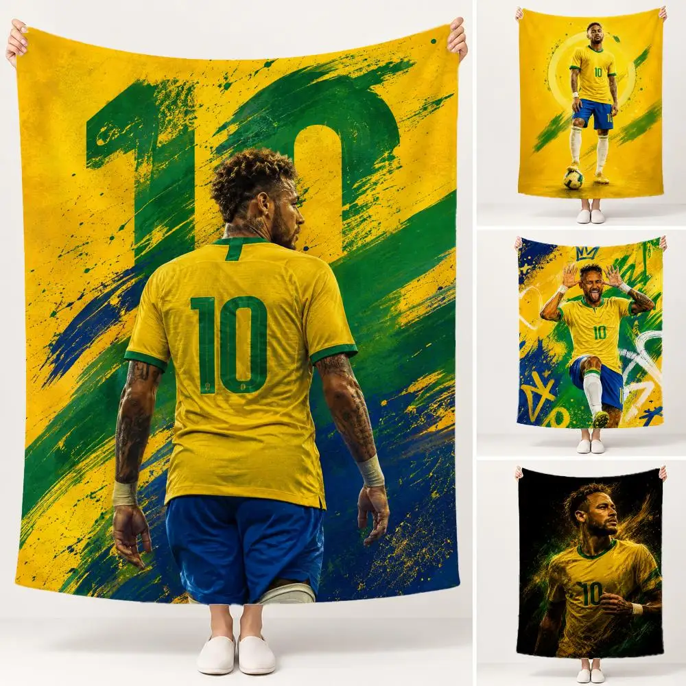manta-de-pelucia-macia-e-quente-com-estampa-do-neymar-cobertura-decorativa-para-sofa-cama-viagens-e-piqueniques