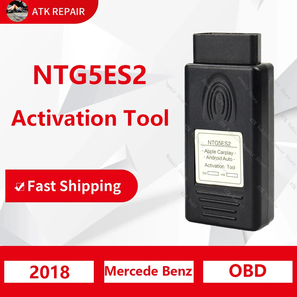 Newest CarPlay OBD2 Car Activation Tool for be-nz NTG5ES2 For Apple/Android NTG5ES2 CarPlay For Apple/Android OBD2 Auto Tool