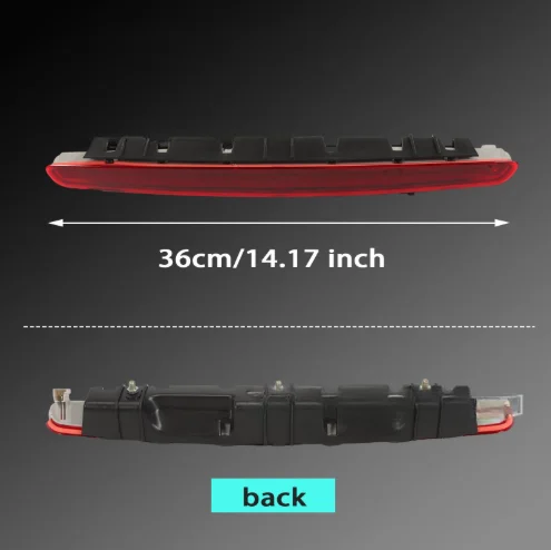 

Car Brake Light A1718200056 FOR MERCEDES FOR SLK 171 LED High Mounted Brake Light Red Abs 34cm Accessories
