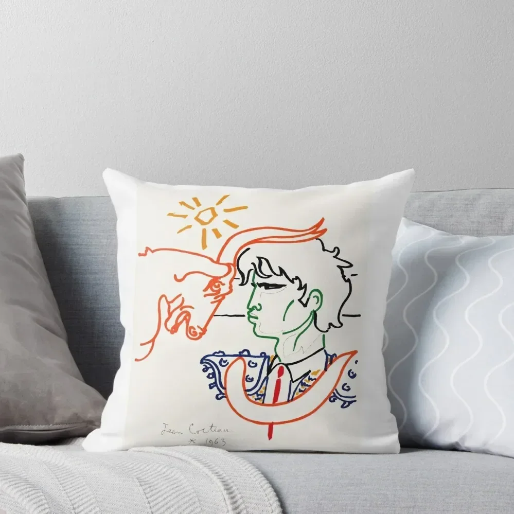 

Jean cocteau artwork jean cocteau painting jean cocteau Throw Pillow Sofa Cushions Cover Cushion Covers For Living Room pillow