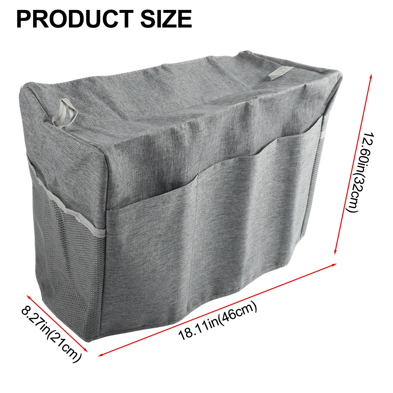 

Dust Resistant Sewing Machine Cover Equipped with Storage Solutions Compatible with Most Standard Sewing Machines