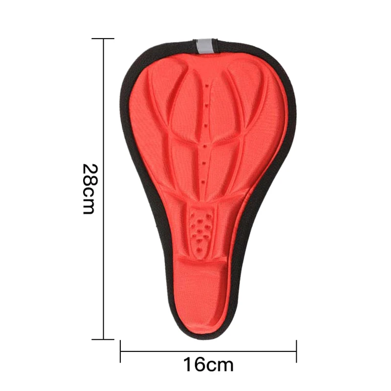 3D Gel Bicycle Seat Saddle Comfortable Foam Seat Cushion Pad Seat Cover Cycling Saddle Bicycle Accessories Bike Acessories