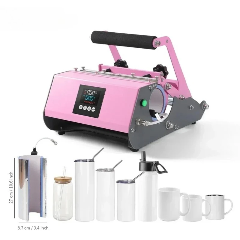 30oz Life Newest RTS 11oz 15oz Sublimation Mugs Sublimation 20 oz Skinny Mint Green Pink Tumbler Mug Heat Press Machine