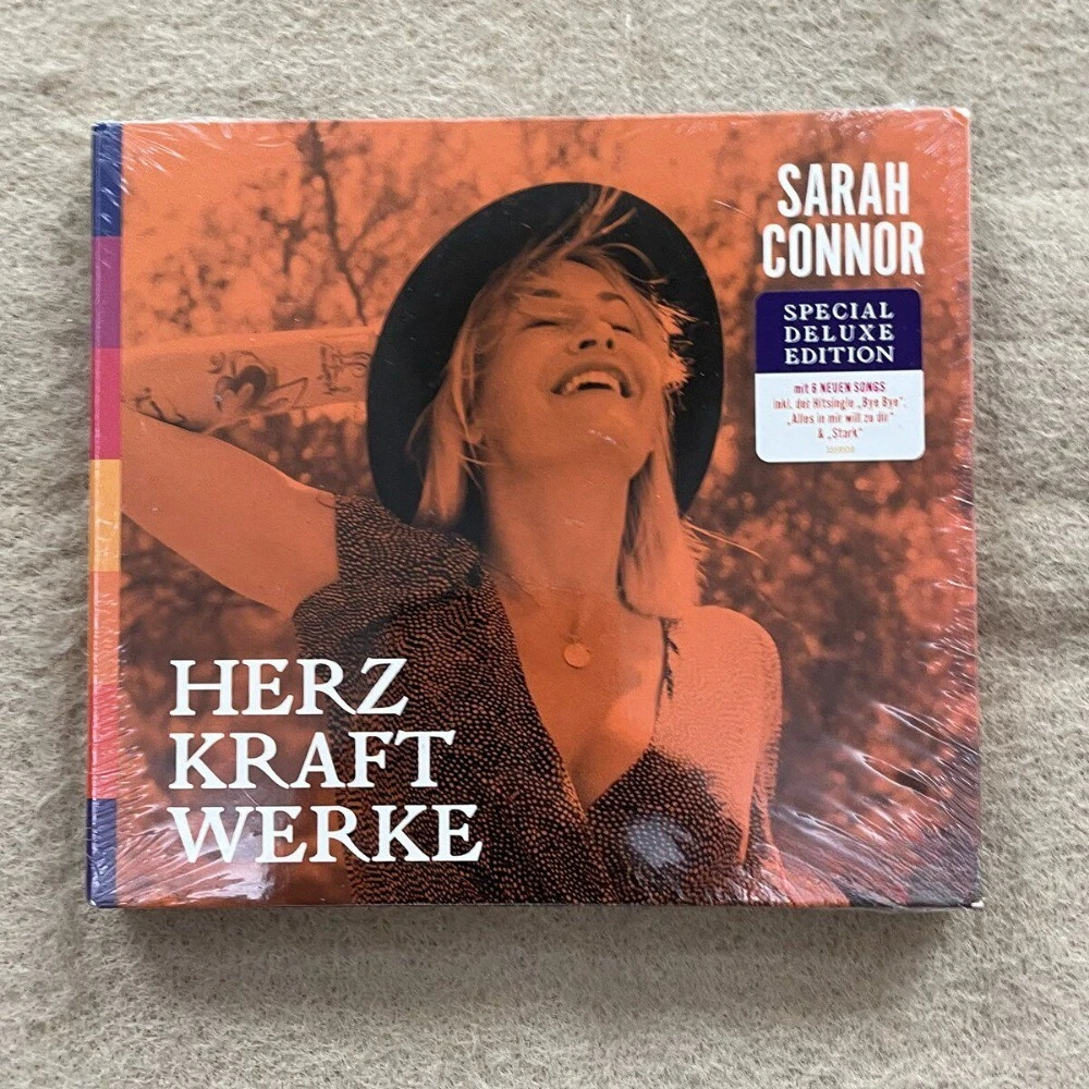 

Sarah Connor Herz Kraft Werke 2CD Deluxe Edition 2019 German Pop Album Sealed Vincent Hit Soul Music Collectors