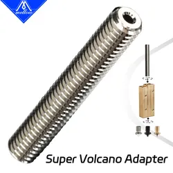 Mellow Copper Super Volcano Adapters For Super Volcano Heating Block To V6 Nozzle Hardened Steel / Tungsten Carbide Hotend