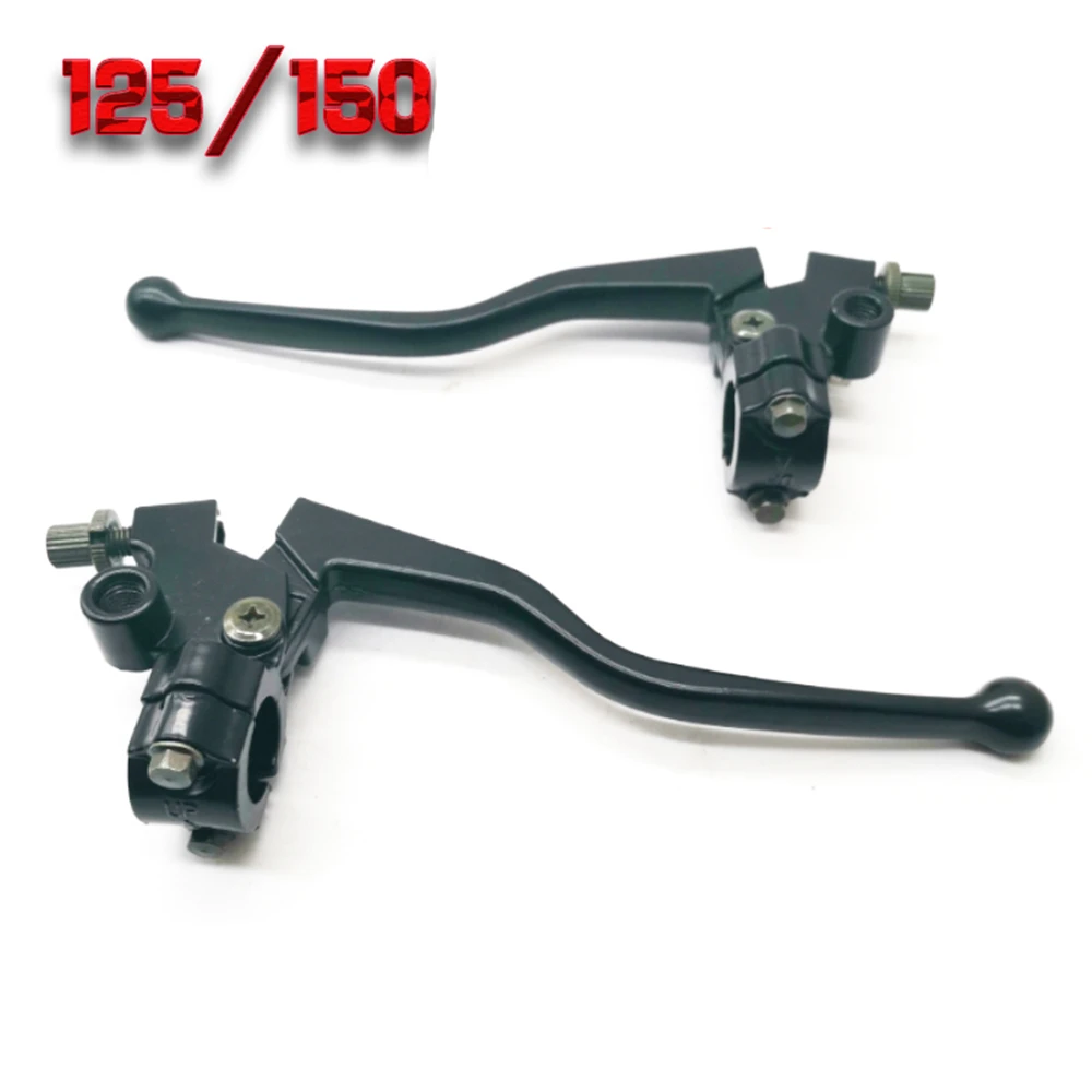 

For 125cc/150cc/250cc Brake/Clutch Control Leves Left/Right Mirror Holder Brackets of Motorcycle Dirtbike Modified Parts