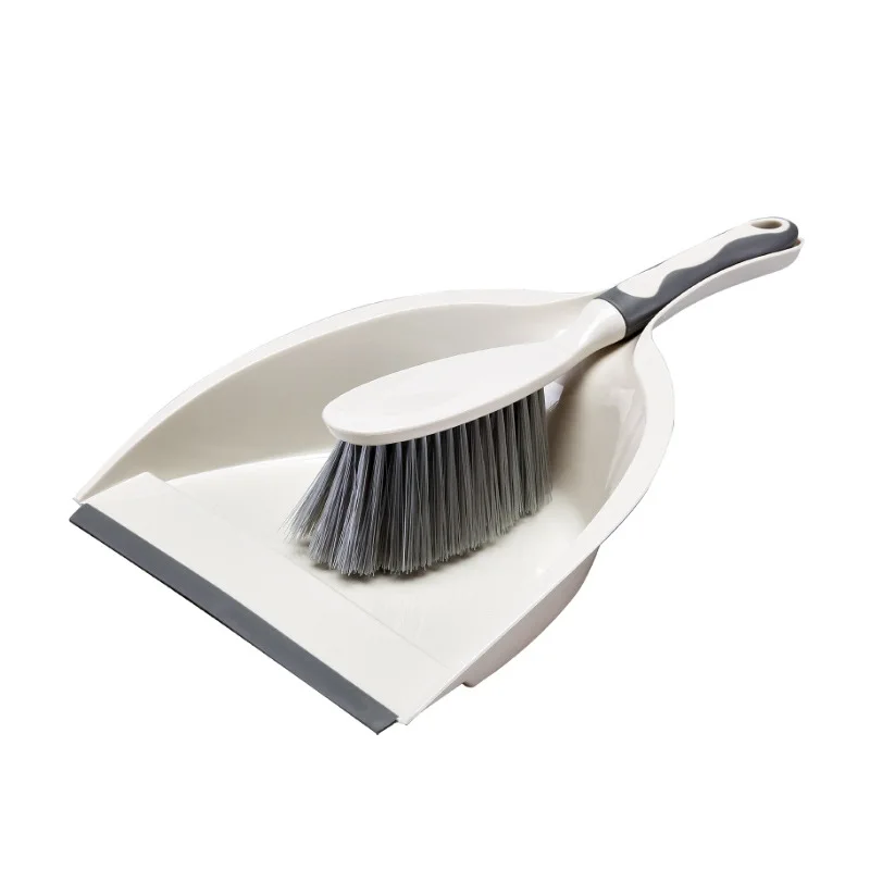 Household mini broom dustpan set desktop cleaning brush combination multifunctional soft hair plastic broom brush