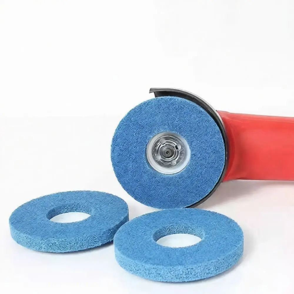 Stainless Steel Finishing Disc Nylon Fiber Polishing Wheel For Metal Rust Removal Angle Grinder Abrasive Buffing Pad