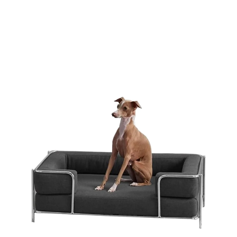 

Summer medium and large dog bed golden retriever teddy pet supplies cotton and linen sofa bed