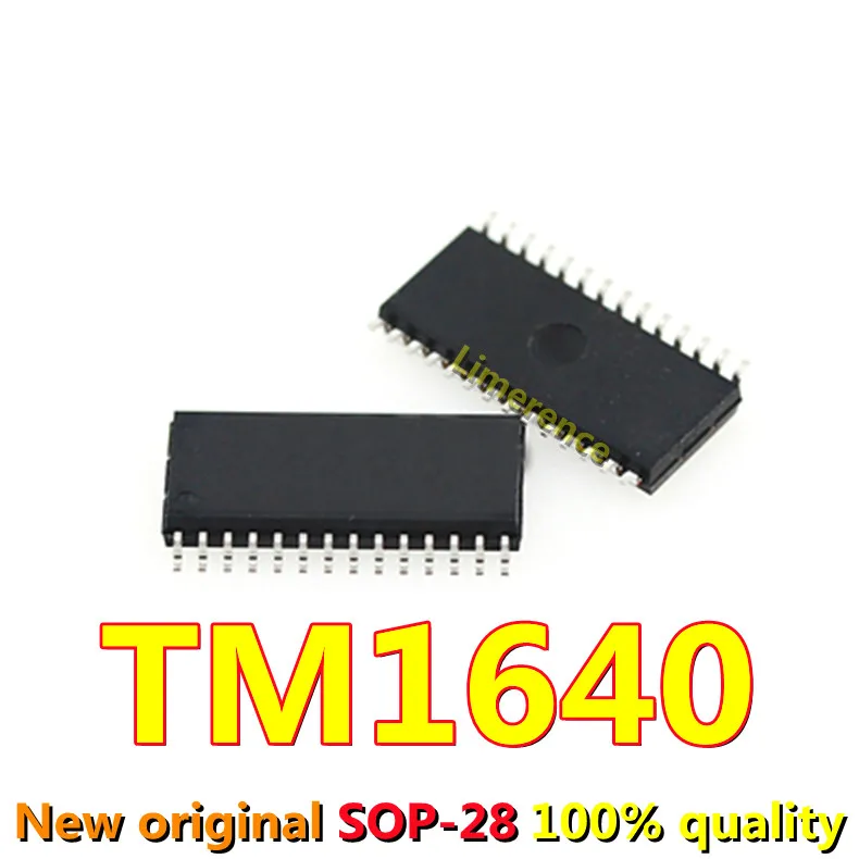 10pcs/lot TM1640 SOP-28 digital display driver IC original