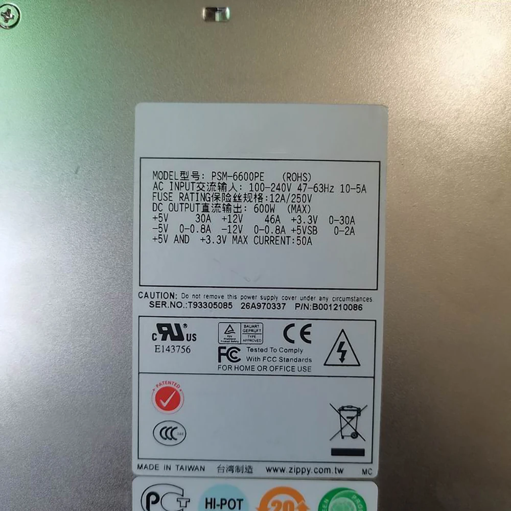 PSM-6600PE Power 600W Medical Workstation Industrial Control