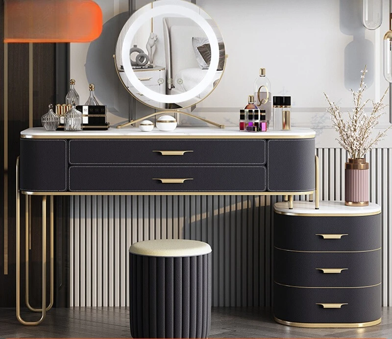 

bay window dresser light luxury small apartment master bedroom modern simple storage cabinet integrated