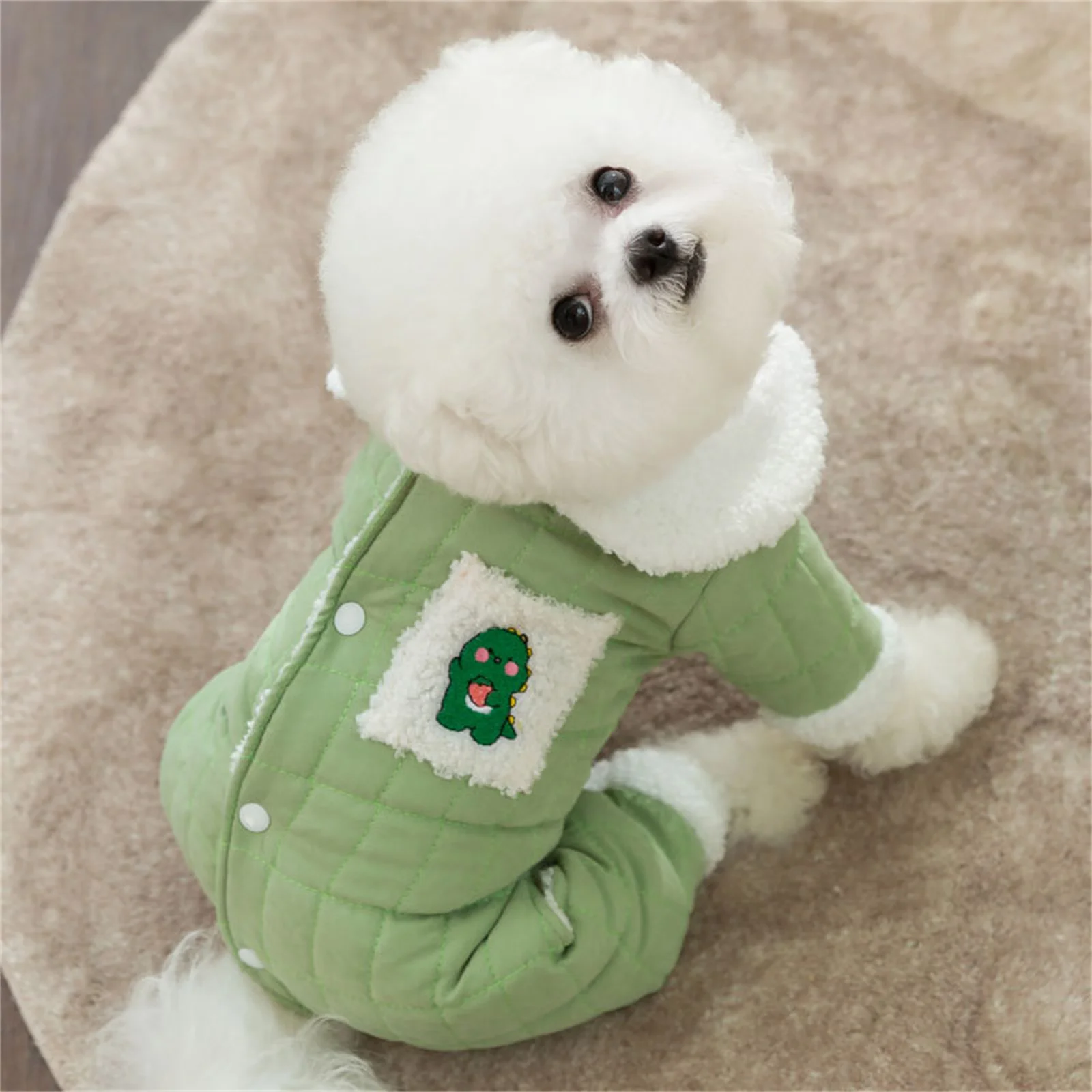 

Warm Dog Coat Reversible Dog Jacket Waterproof Dog Winter Coat Plaid Dog Clothes Pet Dog Cold Weather