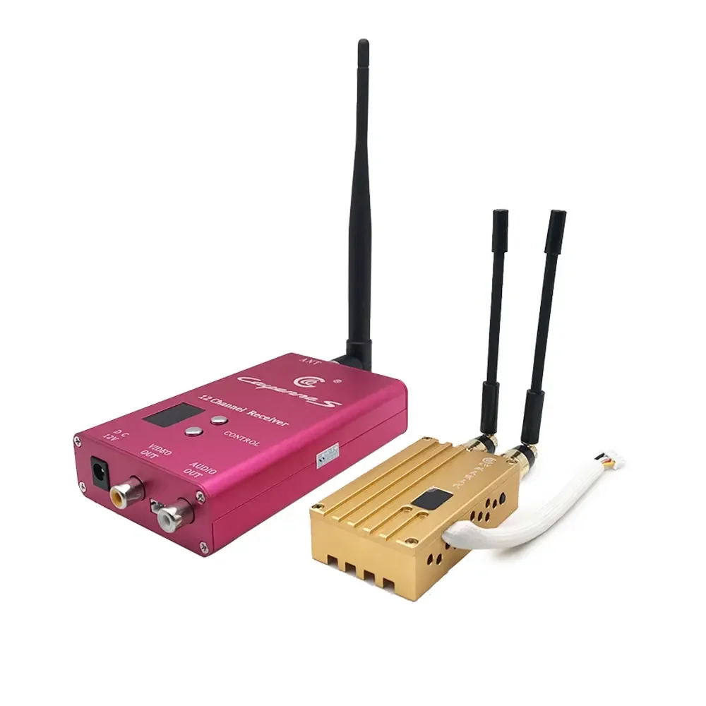 

RCMOY 1.2G 8W 6CH видеопередатчик/приемник VTX VRX для FPV RC Запчасти