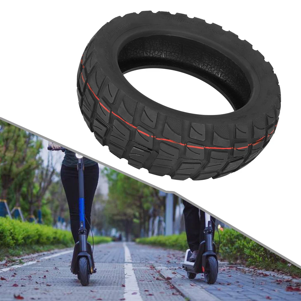 Lightweight Tubeless 10 Inch Tire Compatible with For KUGOO Electric Scooter Superior Traction on All Surfaces