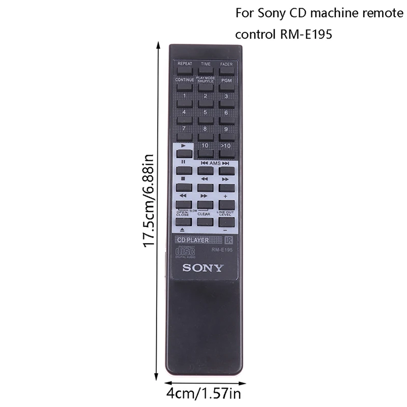 

RM-E195 Remote Control Universal for CD AUDIO DISC DVD Recorder 228ESD 227ESD CDP-X33 CDP-790/950 Fernbedienung