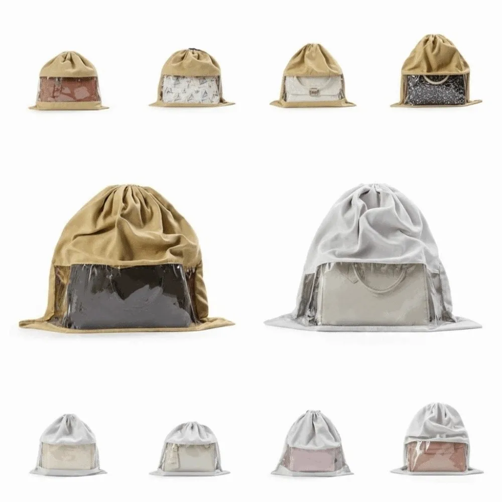 Cosmetics Bag Cloth Drawstring Bag Bundle Bag Storage Bag Bag Dustproof Bag Large Capacity Handbag Bundle Pocket Bag Dustproof