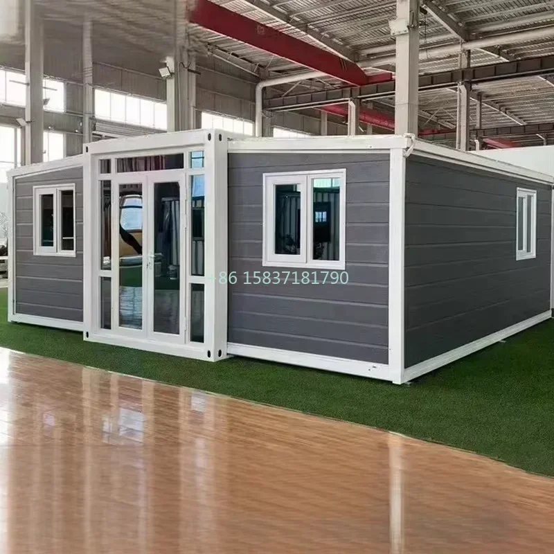 Standard Modular Folding Container House Folding Detachable Container House 2 Bedrooms Ready To Living Fast Build Prefab House