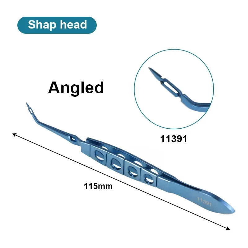 

1pcs Akahoshis Combos Prechoppers Nucleuss Crushings Tweezers Ophthalmics Forceps Ophthalmics Eye Instruments
