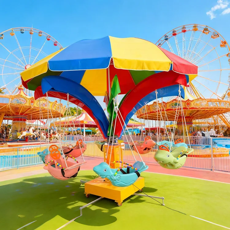 

Уличная детская электрическая карусель-аттракцион: мини-карусель для развлечений на открытом воздухе, крупное уличное развлекательное оборудование для продажи (акция)