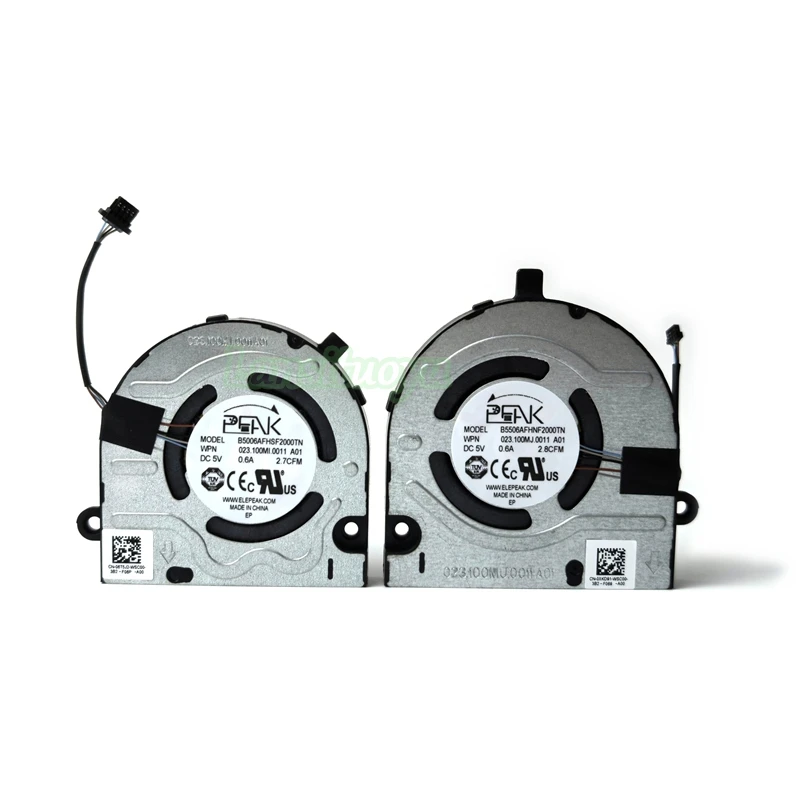 Laptop Cooling Fan for Dell Inspiron 13 5310 Vostro 5310 v5310 Latitude 3320 0XKD91 06T5J2 EG50040S1-CP00-S9A B5006AFHSF2000TN