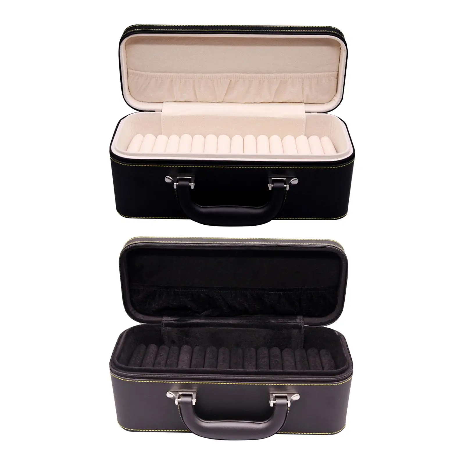 15 Slots bracelet Case with Handle Holder Storage Box Bracelets Display Case