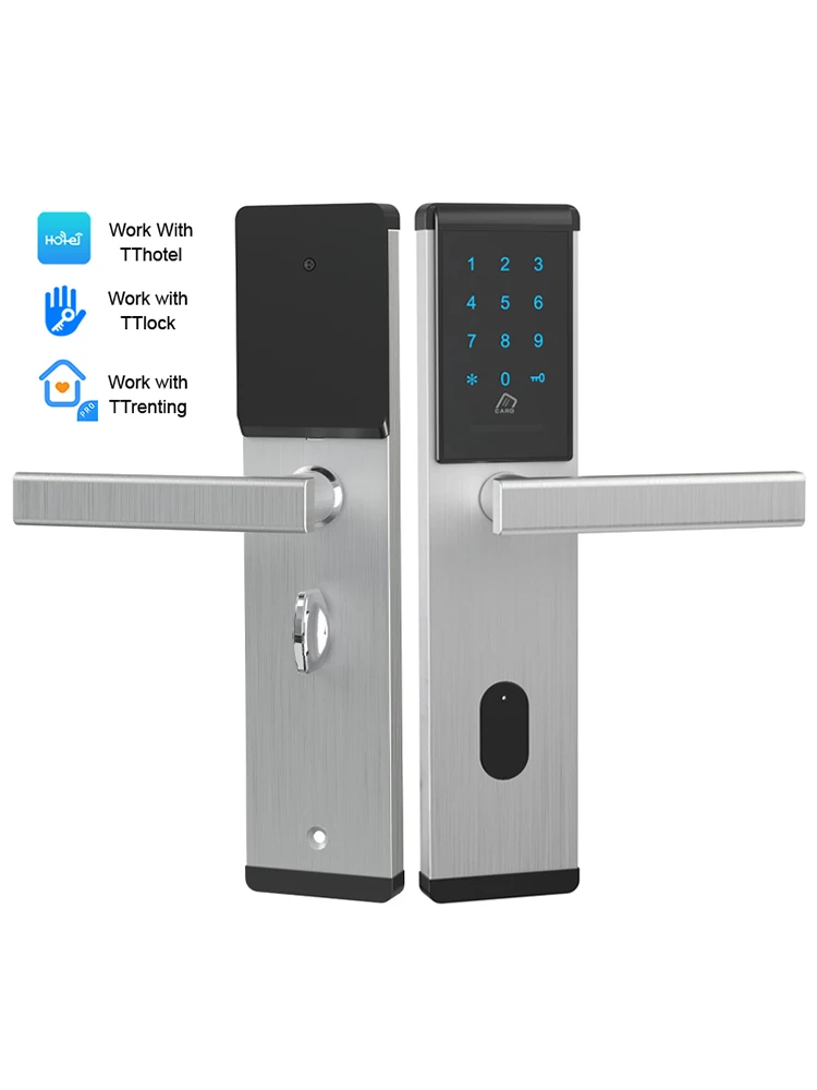 Bluetooth Intelligence Lock TTlock Smart Keyless Access Passwort NFC-Karte Digitales Schloss für Airbnb – Detail 1