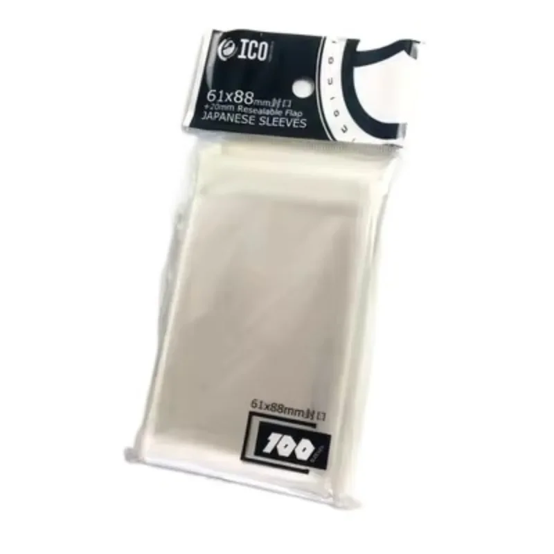 

Рукава для карт 61x88 мм с наклейкой, прозрачная герметичная защита для карт Barrie для Yu-Gi-Oh yu gi oh, рукав для настольной игры небольшого размера, OCG