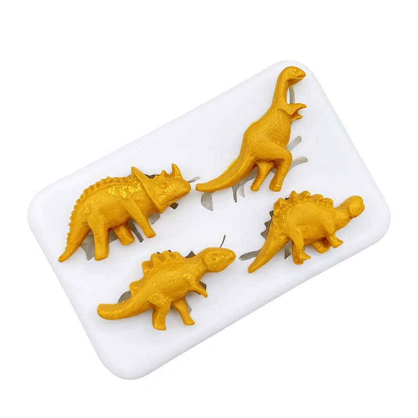 Dinosaur Silicone Sugarcraft Cupcake Baking Mold Fondant Cake Decorating Tools