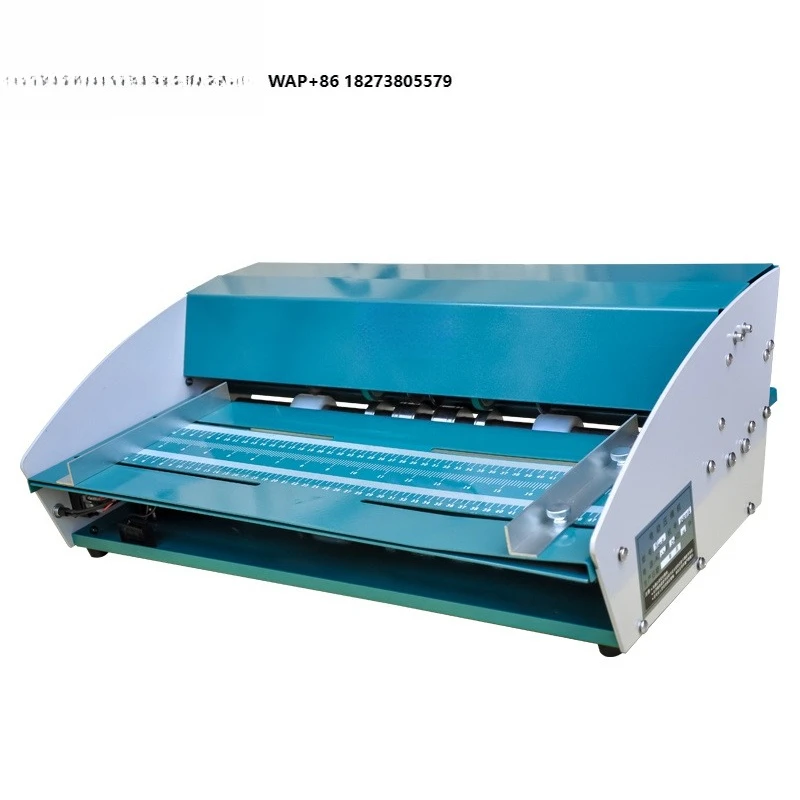 YINGHE 2-in-1 Electric Automatic Paper Crease Cutting Machine New Status Invitation Brochure Business Card Indentation Machine
