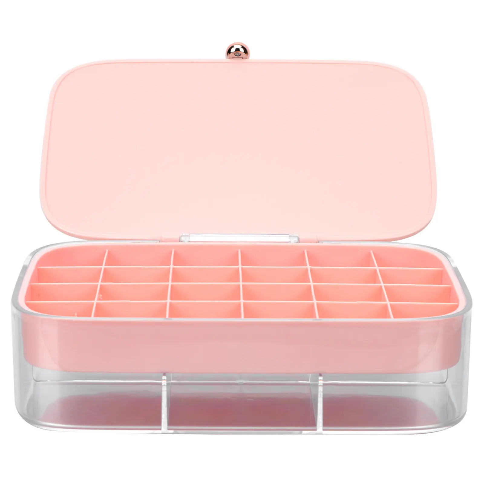 

1Pcs Multi-Layer Jewelry Storage Box Fashionable Jewelry Organizer for Earrings Rings Bracelets Desktop Storage Case Gift Idea