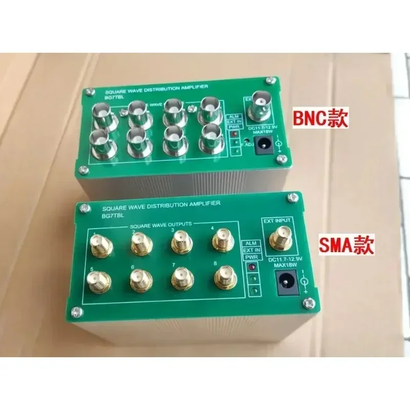 New in stock Clock Distributor Square Wave Sine Wave Distributor WC Audio Timing 1PPS Seconds Pulse 1Hz-200M.10M