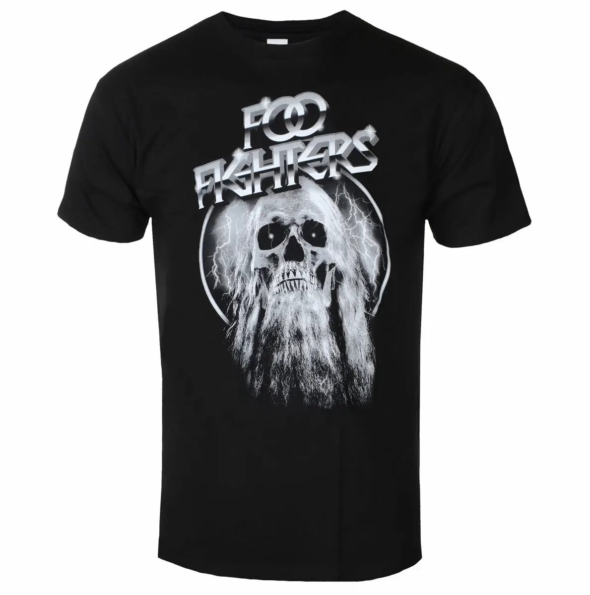 Retro-Sommer-T-Shirt mit Foo Fighters-Motiv, aus Baumwolle, für Damen und Herren, kurzärmelig, modisches Marken-T-Shirt, luxuriöses, lässiges Vintage-T-Shirt. – Detail 4
