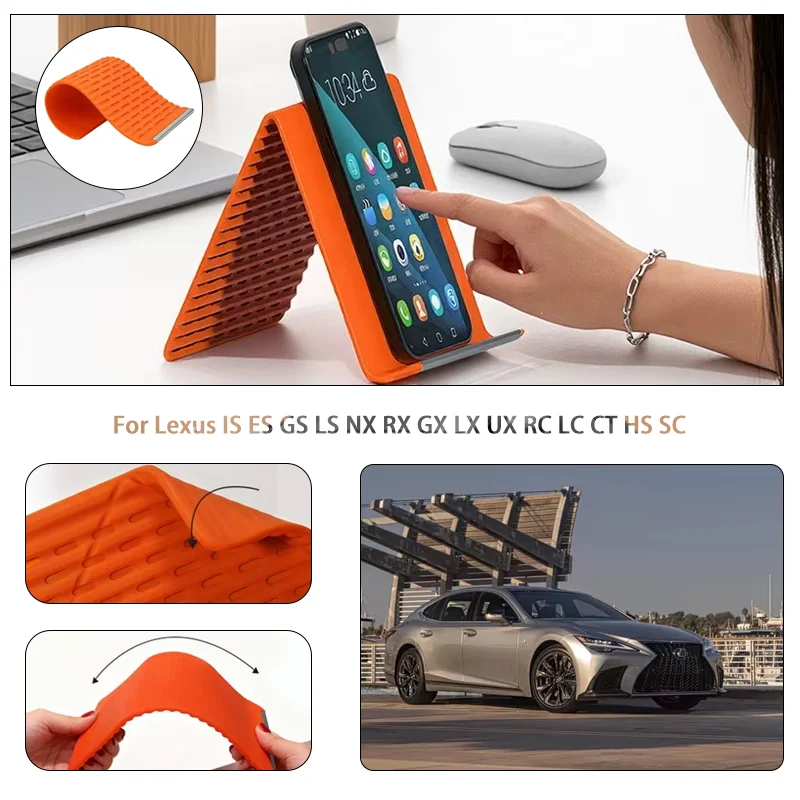 Flexible Foldable & Transformable Stand For Lexus IS ES GS LS NX RX GX LX UX RC LC CT HS SC
