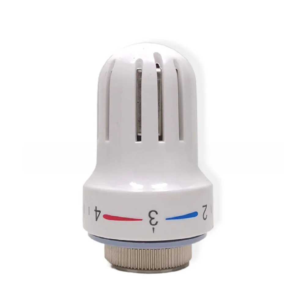1 Pcs M30*1.5 Water Floor Heating Manifold Dedicated Radiator Temperature Control Head Radiator Temperature Control Head